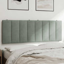 gavlpude Hanko 140 cm velour lysegrå
