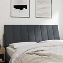 gavlpude Hanko 140 cm velour mørkegrå