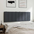 gavlpude Hanko 140 cm velour mørkegrå