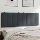 gavlpude Hanko 140 cm velour mørkegrå