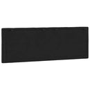 gavlpude Hanko 140 cm velour sort
