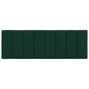 gavlpude Hanko 140 cm velour mørkegrøn
