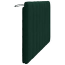 gavlpude Hanko 140 cm velour mørkegrøn
