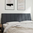gavlpude Hanko 160 cm velour mørkegrå