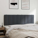 gavlpude Hanko 160 cm velour mørkegrå