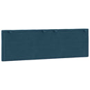 gavlpude Hanko 160 cm velour blå