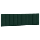 gavlpude Hanko 180 cm velour mørkegrøn