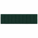 gavlpude Hanko 180 cm velour mørkegrøn