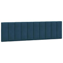 gavlpude Hanko 180 cm velour blå