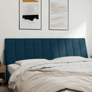 gavlpude Hanko 180 cm velour blå