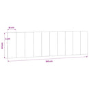 gavlpude Hanko 180 cm velour blå