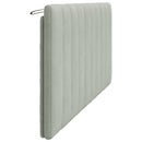 gavlpude Hanko 183 cm velour lysegrå