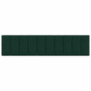 gavlpude Hanko 200 cm velour mørkegrøn