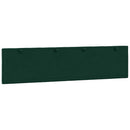 gavlpude Hanko 200 cm velour mørkegrøn
