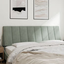 gavlpude Hanko 152 cm velour lysegrå