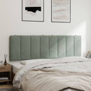 gavlpude Hanko 152 cm velour lysegrå