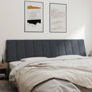 gavlpude Hanko 193 cm velour mørkegrå
