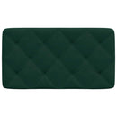 gavlpude 80 cm velour mørkegrøn