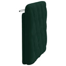 gavlpude 80 cm velour mørkegrøn