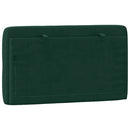 gavlpude 80 cm velour mørkegrøn