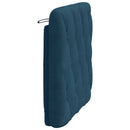 gavlpude 80 cm velour blå
