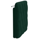 gavlpude 90 cm velour mørkegrøn