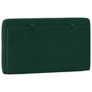 gavlpude 90 cm velour mørkegrøn