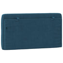 gavlpude 100 cm velour blå