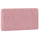 gavlpude 100 cm velour pink