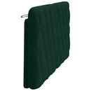 gavlpude 160 cm velour mørkegrøn