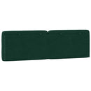 gavlpude 160 cm velour mørkegrøn