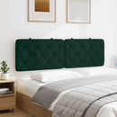 gavlpude 160 cm velour mørkegrøn