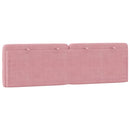 gavlpude 160 cm velour pink
