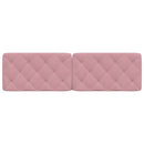 gavlpude 180 cm velour pink