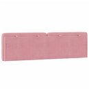 gavlpude 180 cm velour pink