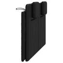 gavlpude Viana 120 cm kunstlæder sort