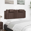 gavlpude Viana 120 cm kunstlæder brun