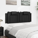 gavlpude Viana 137 cm kunstlæder sort