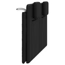 gavlpude Viana 137 cm kunstlæder sort