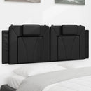 gavlpude Viana 137 cm kunstlæder sort