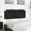 gavlpude Viana 140 cm kunstlæder sort