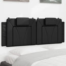 gavlpude Viana 140 cm kunstlæder sort