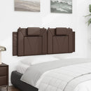 gavlpude Viana 140 cm kunstlæder brun