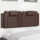 gavlpude Viana 140 cm kunstlæder brun