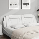 gavlpude Viana 180 cm kunstlæder hvid