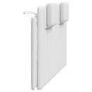 gavlpude Viana 152 cm kunstlæder hvid