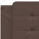 gavlpude Zadar 100 cm kunstlæder brun