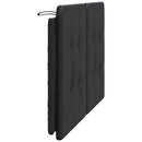 gavlpude Zadar 120 cm kunstlæder sort
