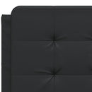 gavlpude Zadar 120 cm kunstlæder sort
