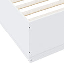 sengeramme 100x200 cm konstrueret træ hvid